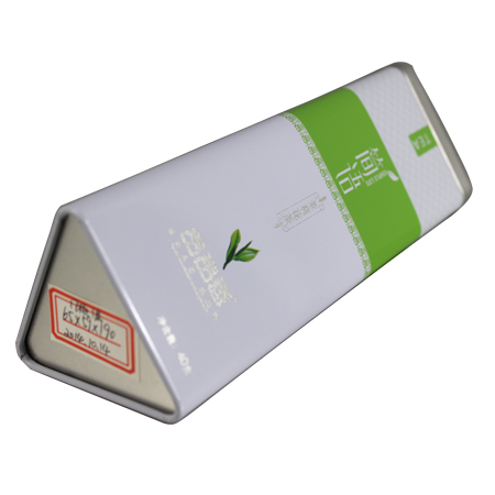 té caja de lata de embalaje única