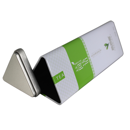 té caja de lata de embalaje única
