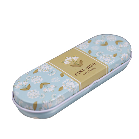 caja de lápices de estaño para el embalaje