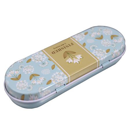 caja de lápices de estaño para el embalaje