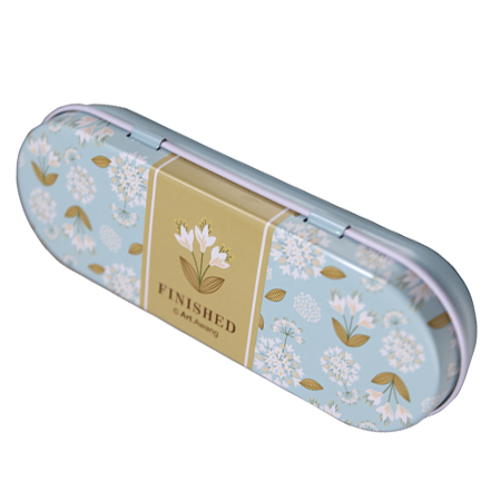 caja de lápices de estaño para el embalaje