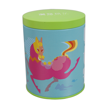 envases de hojalata té cilindros