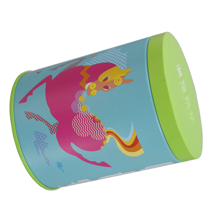 envases de hojalata té cilindros