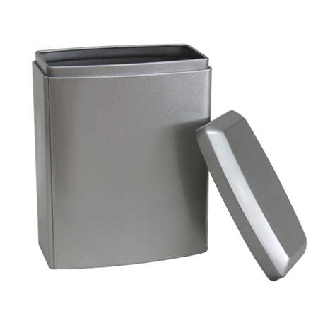 special shape metal box no printing custom tin cans