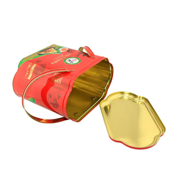 Bisciut tins with handle