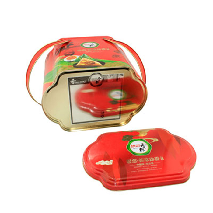 Bisciut tins with handle