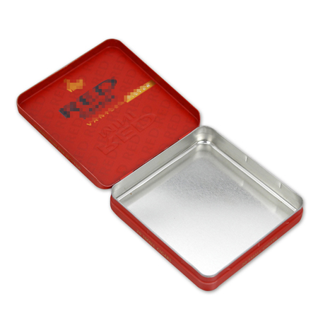 Wholesale Customized Printed Metal Hinged Tin Box - Qingyuan Max Tin ...