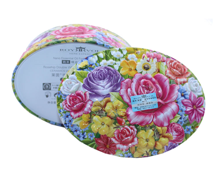 colorful cosmetic tin